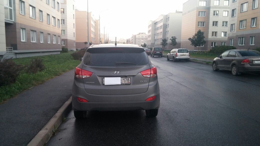 A friend's car was stolen hyundi ix35 St. Petersburg - My, Hijacking, Car theft, Saint Petersburg