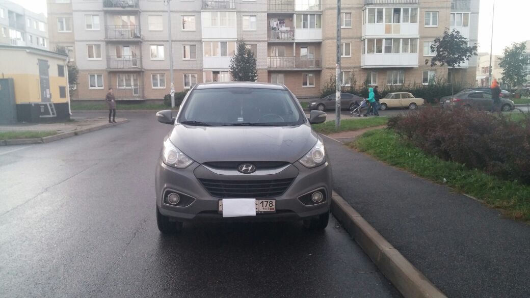 A friend's car was stolen hyundi ix35 St. Petersburg - My, Hijacking, Car theft, Saint Petersburg