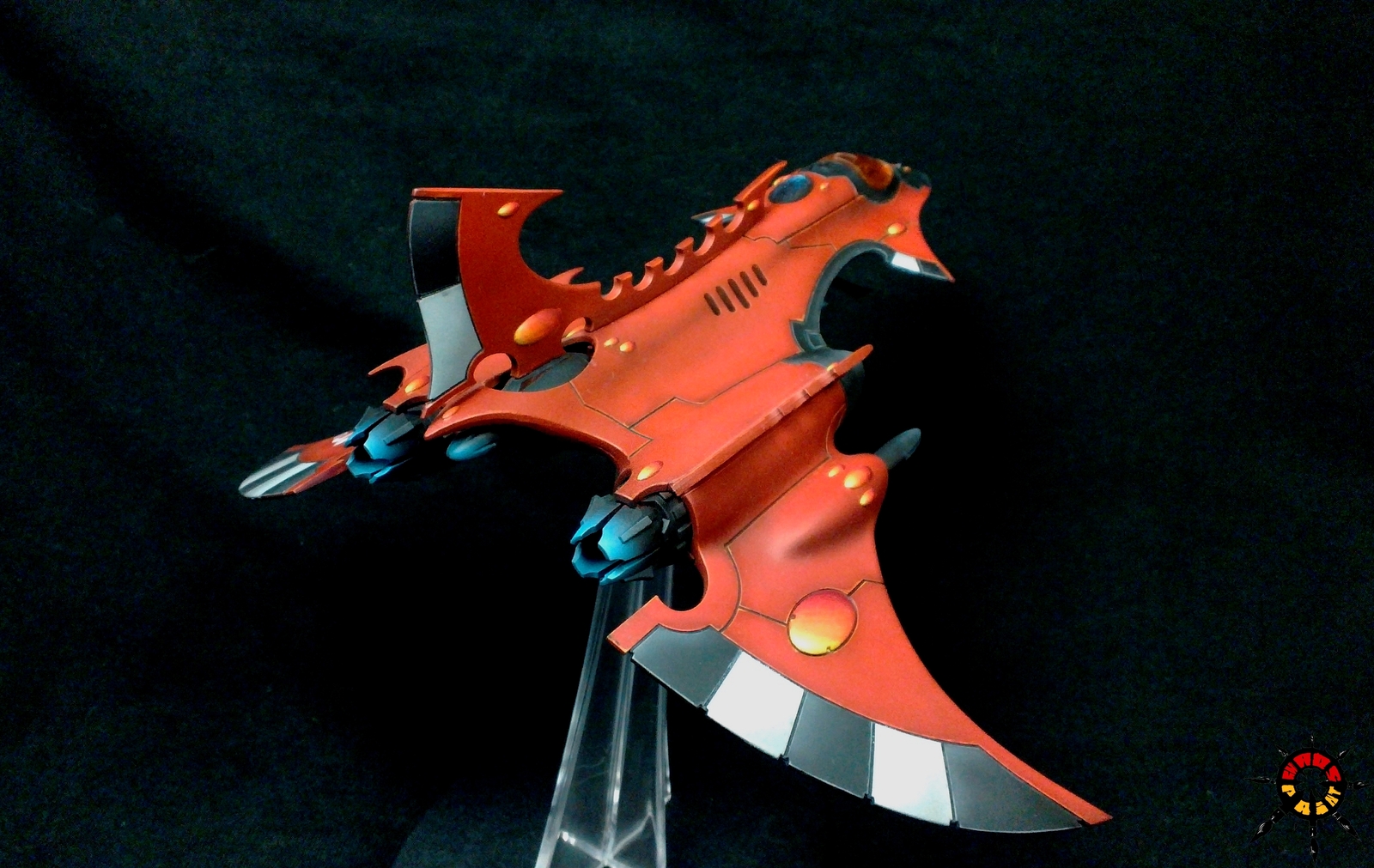 Eldar Hemlock Wraithfighter - My, Warhammer 40k, Eldar, Miniature, Painting