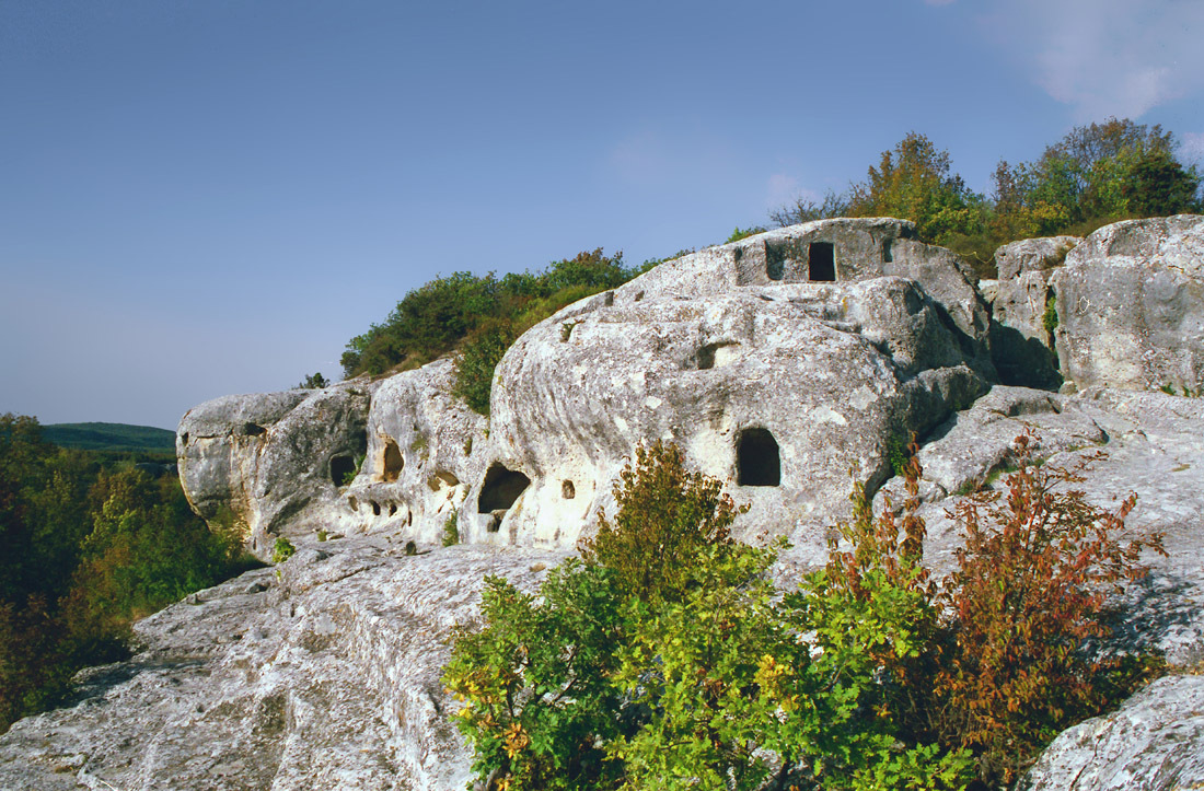 Eski-Kermen in autumn. - My, Crimea, Eski-Kermen, Russia, camera roll, Photo, Autumn, The mountains, Caves, Longpost