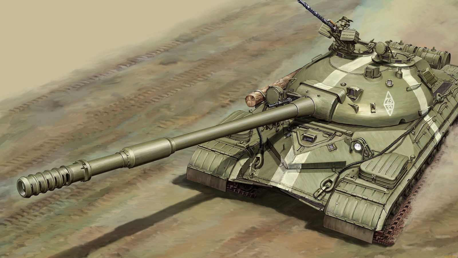 The last steel heavyweight of the Soviet Union. - Painting, T-10M, Tanks, Ip, IS-8