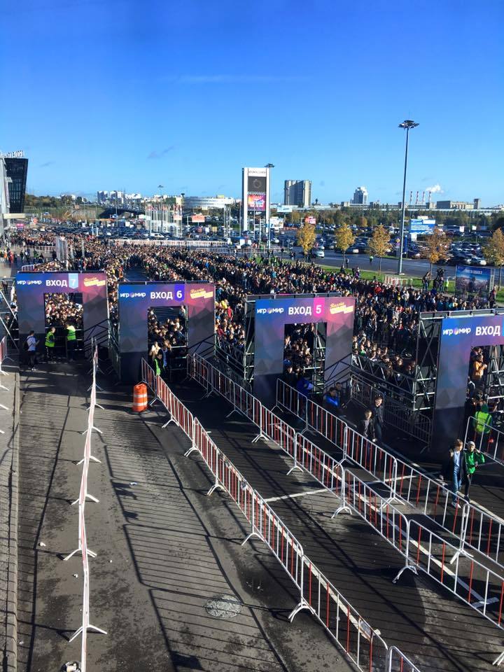 Queue for Igromir 2016 - Igromir, Queue