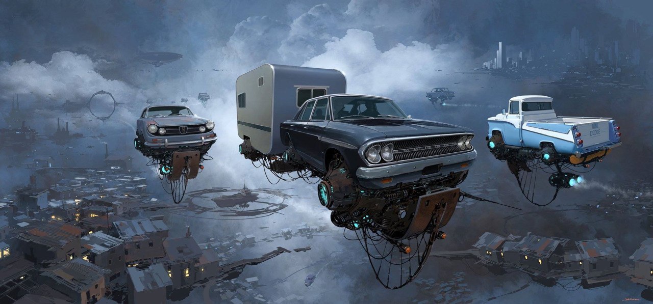 Geek Art №23 - Longpost, Art, , Alejandro Burdisio, Dieselpunk