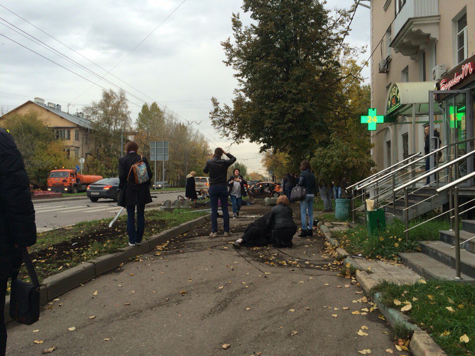 Delimobil - the chariot of death - Delimobil, Moscow, Road accident