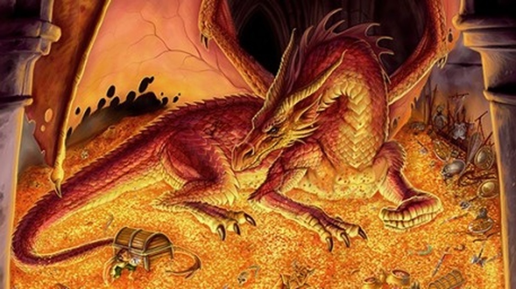 Such a different Smaug - Middle earth, Smaug, Art, Longpost, Caiommonteiro, , , The Dragon