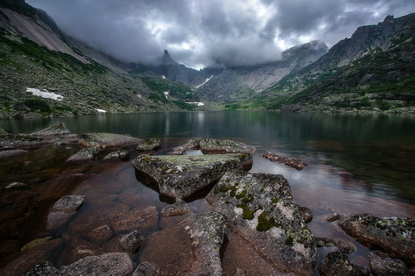 Mountain Spirit Lake - Mountain Spirit Lake, Ergaki, Krasnoyarsk region, Russia, Nature, Gotta go, Landscape, Photo, Longpost