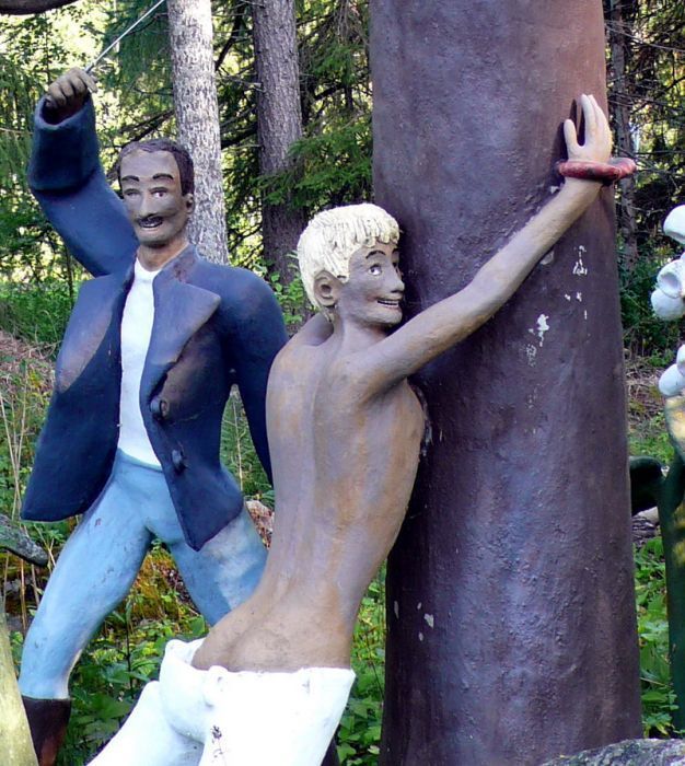 A very strange park in Finland. - Finland, The park, Sculpture, Oddities, Stubbornness, Longpost