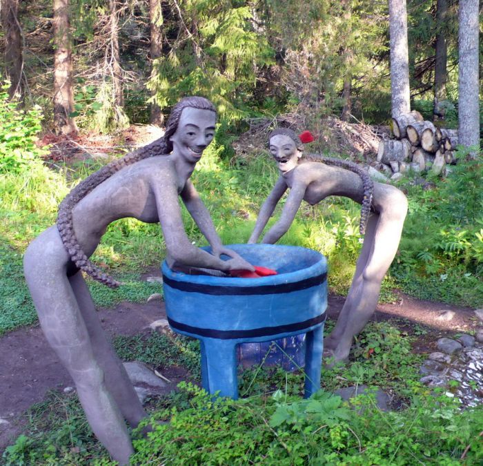 A very strange park in Finland. - Finland, The park, Sculpture, Oddities, Stubbornness, Longpost