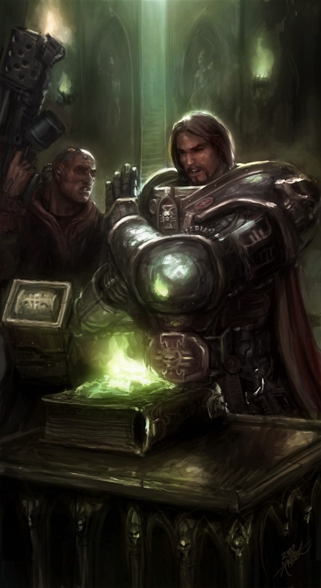 Warhammer Artists Ch. 29 - Sacha Angel Diener. - Warhammer 40k, , , Art, Longpost