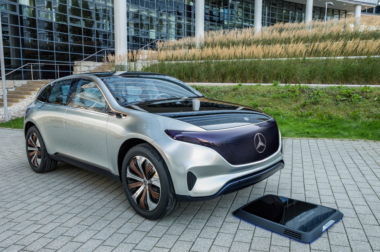 Mercedes introduced a 408-horsepower electric crossover - Mercedes, Auto, Mercedes, Electric car, Longpost