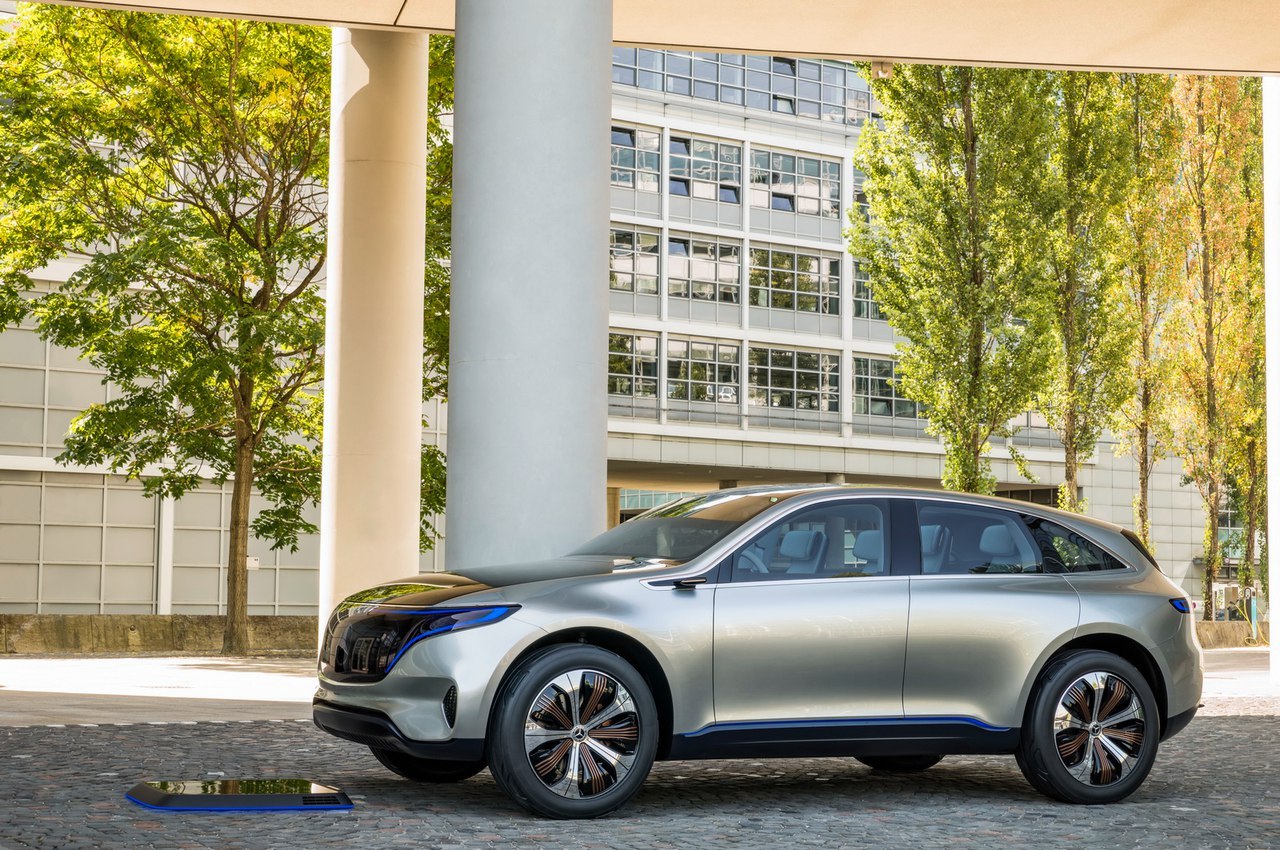 Mercedes introduced a 408-horsepower electric crossover - Mercedes, Auto, Mercedes, Electric car, Longpost