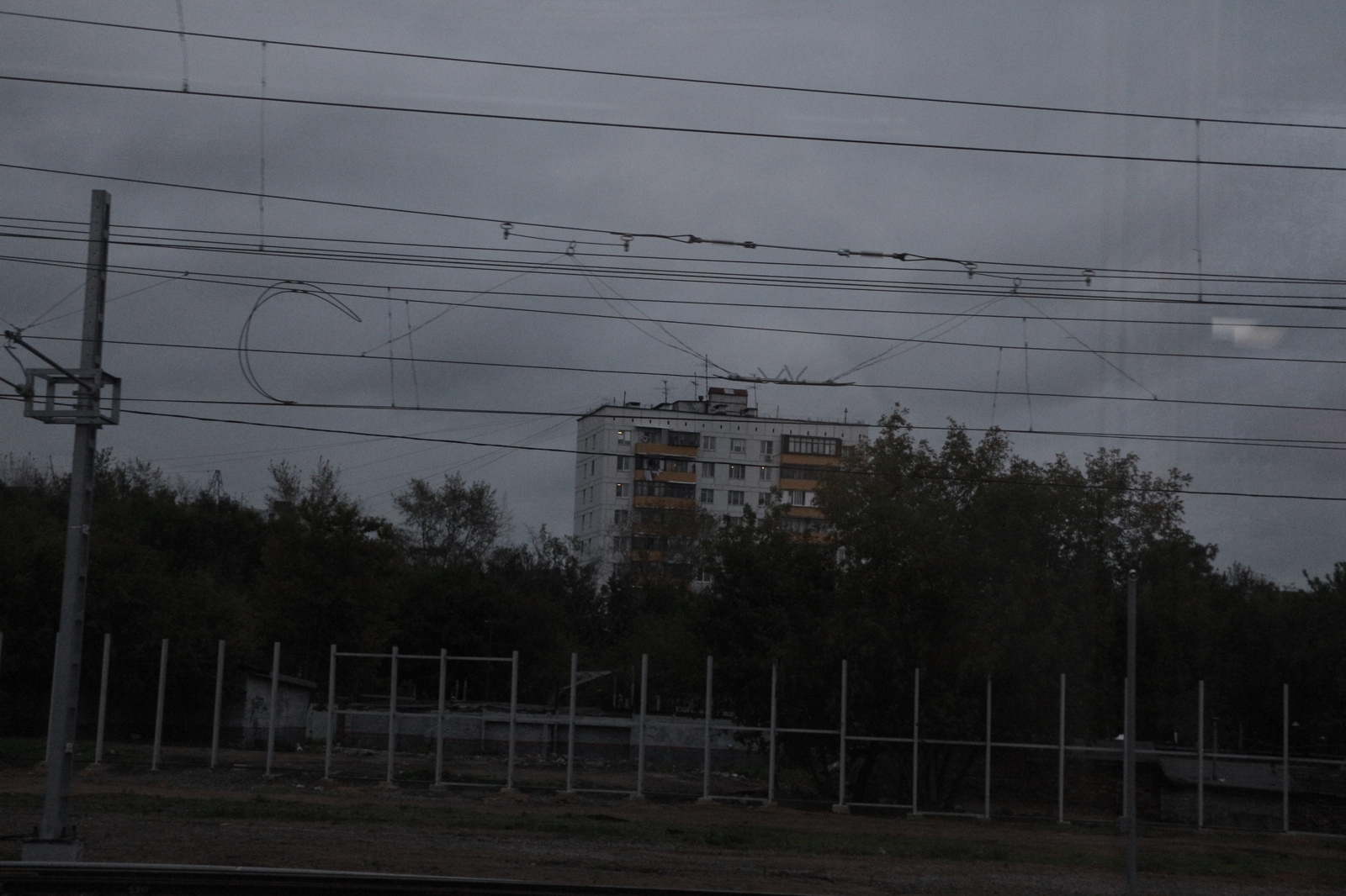 View from the MCC carriage - My, MCC, Autumn, The photo, Moscow, Longpost