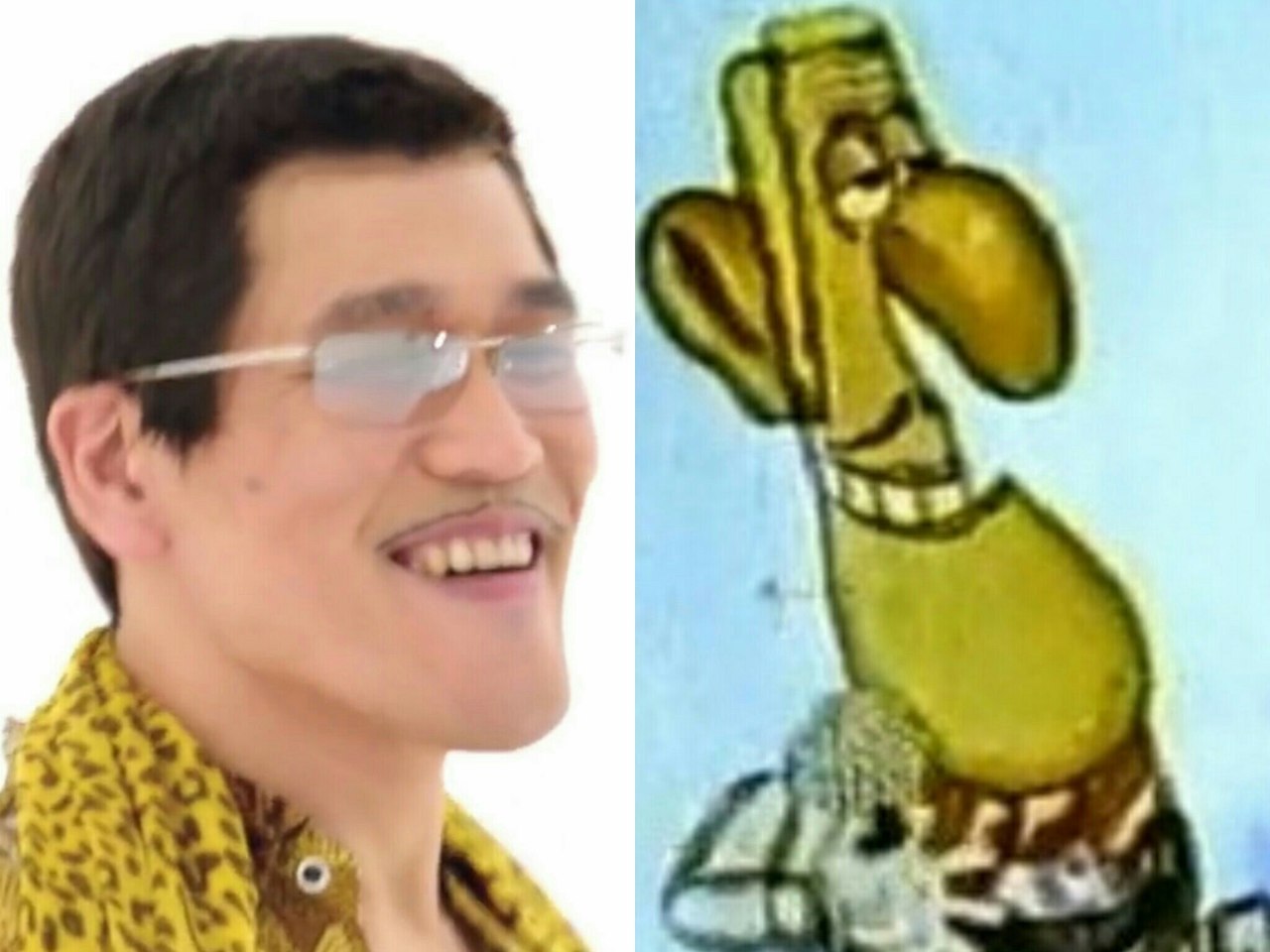 There is something - Ppap, Captain Vrungel, Cartoons, Memes, Pen-Pineapple-Apple-Pen