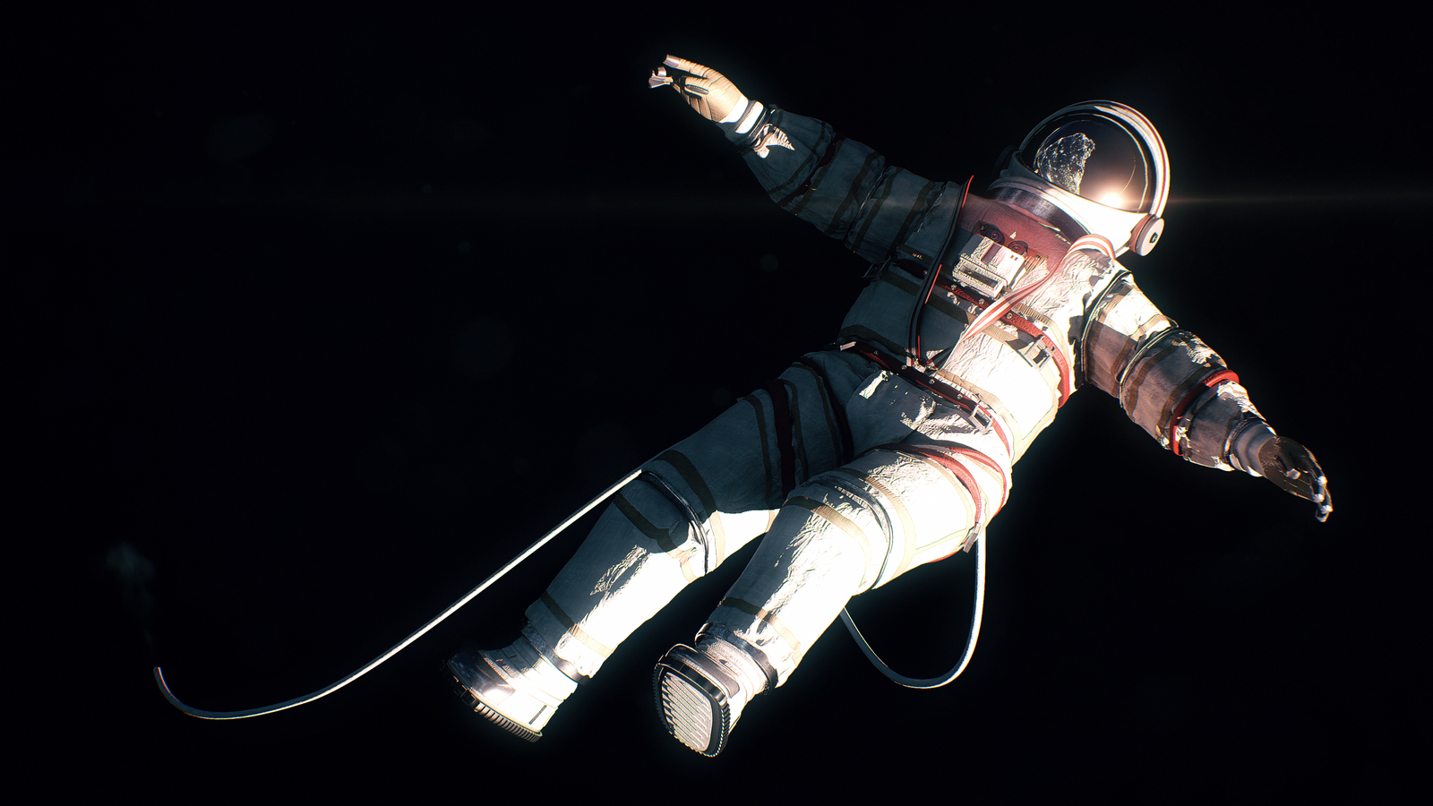 Space suit modeling in Cinema 4D - My, C4d, , 3D, Cinema 4d, Computer graphics, Reel, , Video