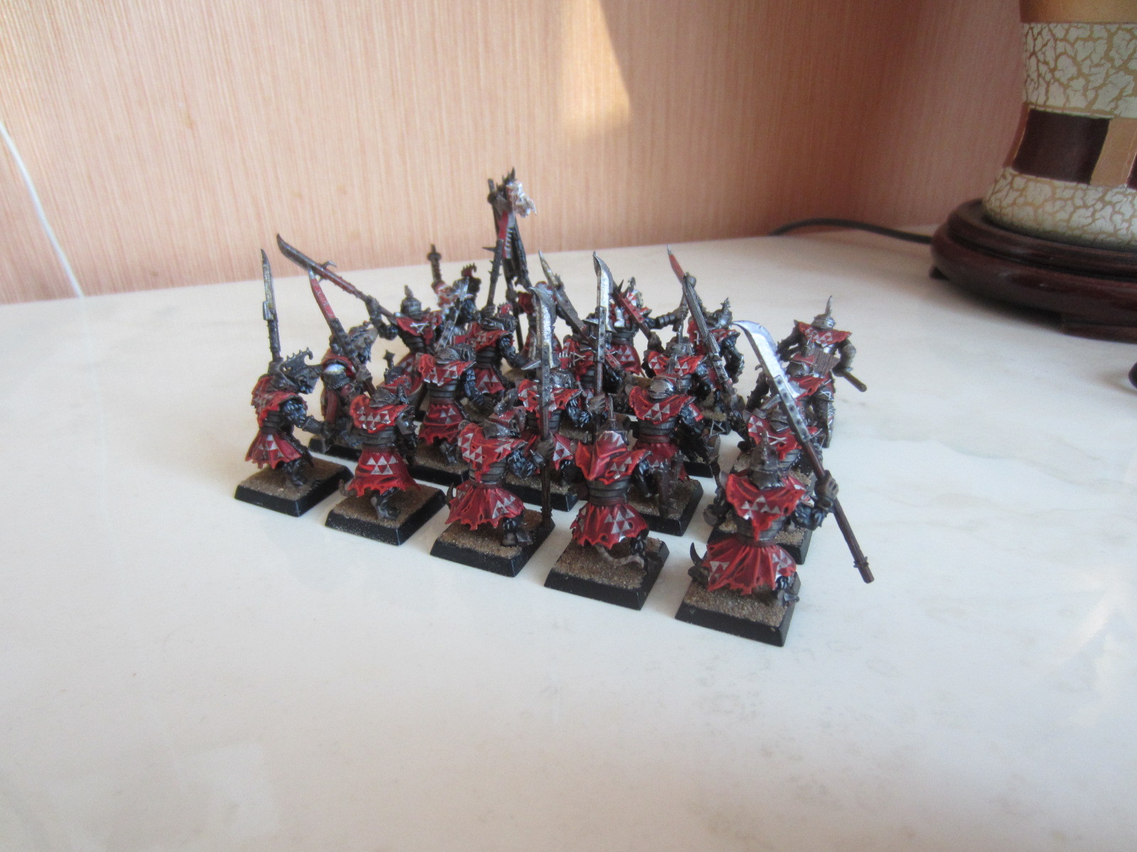 Grimdark daubing - My, Warhammer, Miniature, Painting, Board games, beauty, , Skaven, Longpost