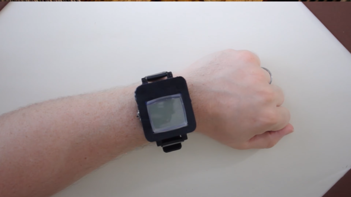 Smartwatch made from Nokia 1100 - , Nokia, Video, Smart watch