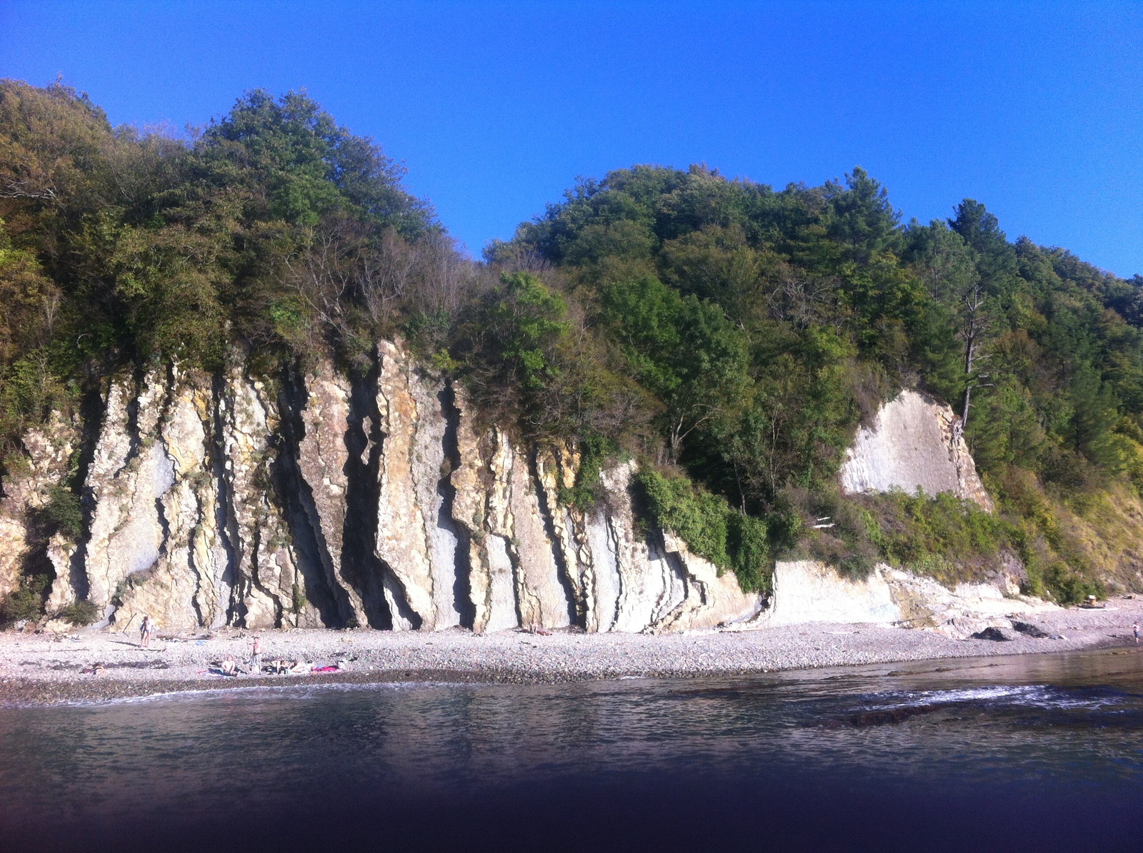 Kiseleva Rock - a natural monument of the Tuapse district of the Krasnodar Territory - My, , Kiselev Rock, My, Black Sea, Longpost, Photo, Text, Travels