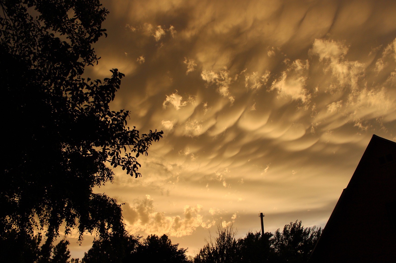 mystical sunset - My, Town, Sunset, Photo, My, Kazakhstan