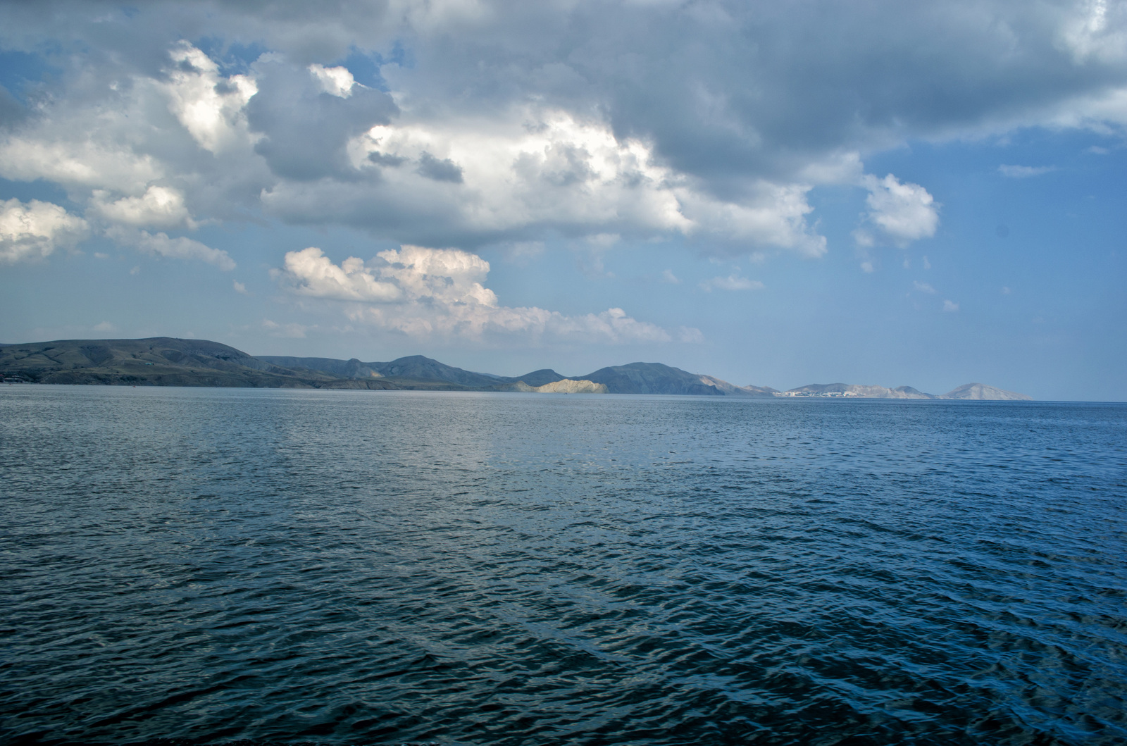 A bit of the Crimean coast - My, Nikon, Photo, Sea, The mountains, Shore, Longpost