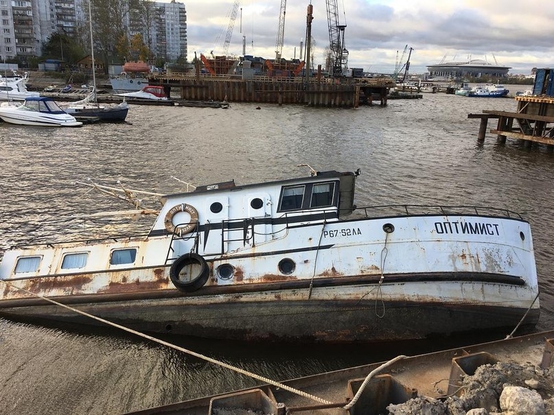 Optimist. - Photo, Ship, Optimism