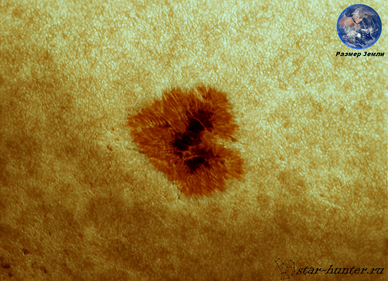 Sunspot AR 2599, October 6, 2016, 11:28 am. - My, The sun, Sun spots, Astrophoto, Astronomy, Space, Starhunter, Anapadvor