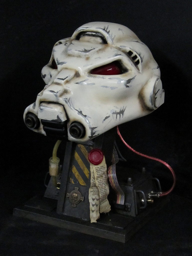 Terminator helmet - Warhammer 40k, Longpost, Helmet, Terminator, Craft, Manufacturing, 