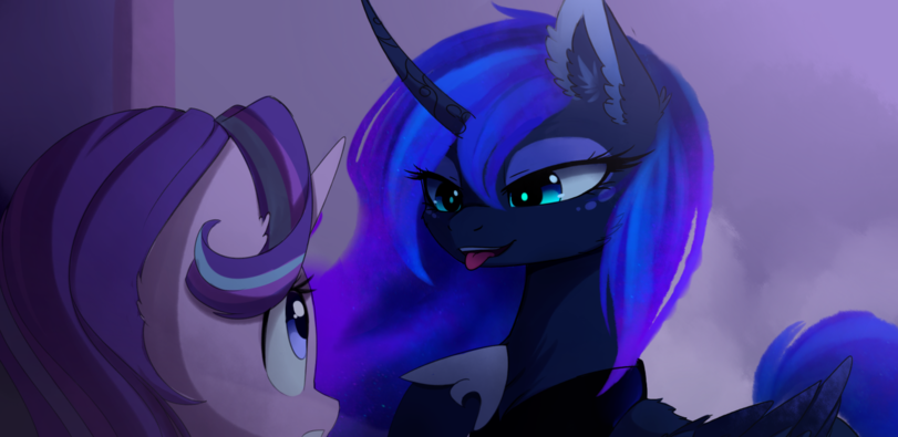 Deep dark fantasy. - My little pony, MLP Season 6, Spoiler, Starlight Glimmer, Princess luna