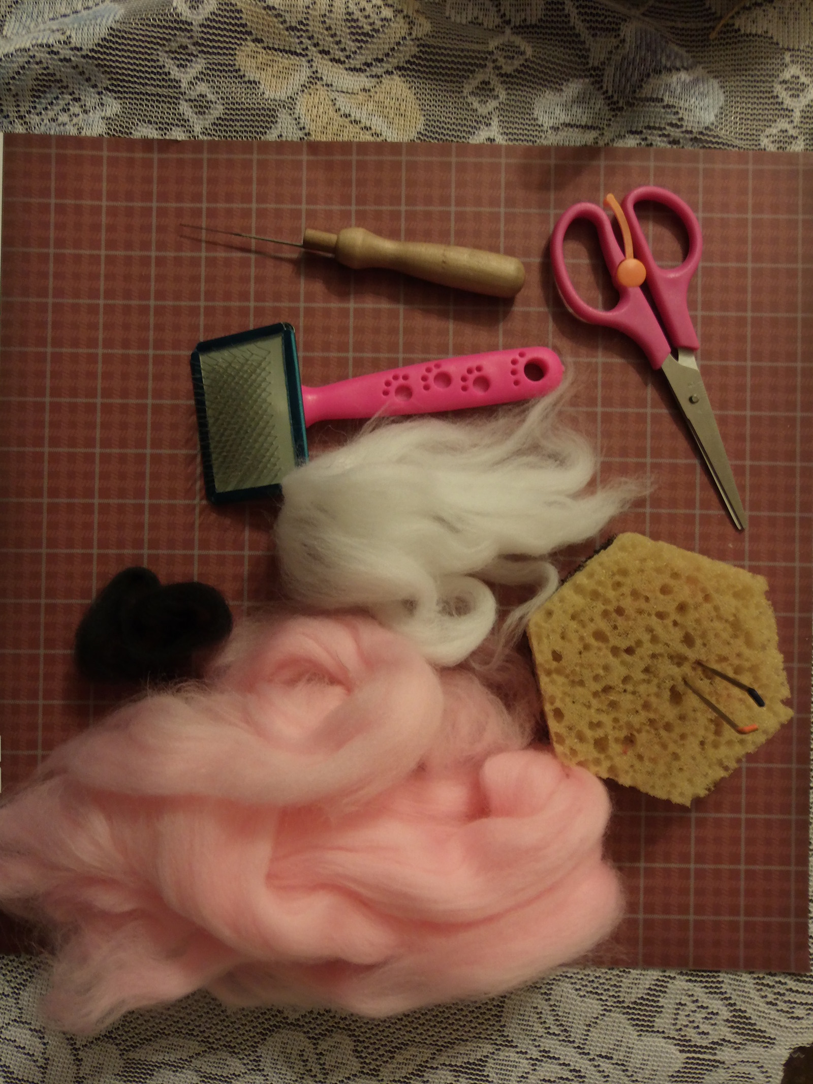 Master class on creating alpaca from wool using dry felting technique - My, Toys, My, With your own hands, Hobby, Master Class, Creation, Handmade, Friday tag is mine, Longpost