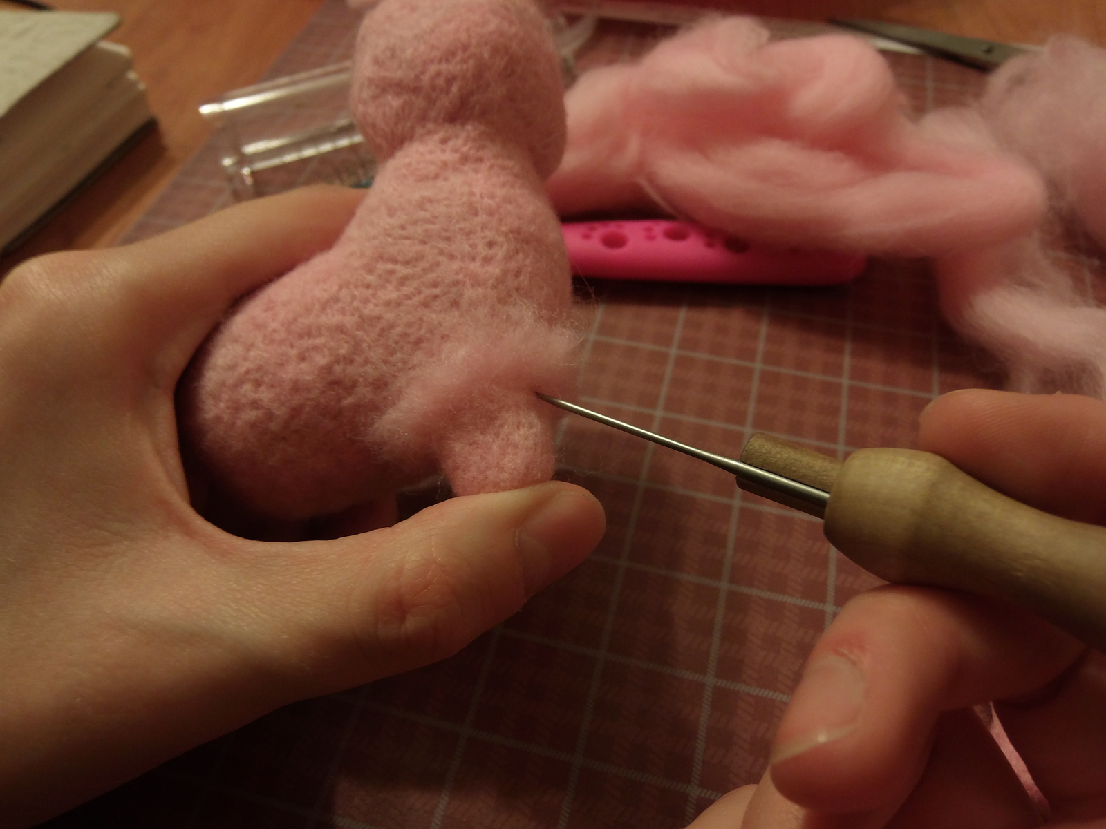 Master class on creating alpaca from wool using dry felting technique - My, Toys, My, With your own hands, Hobby, Master Class, Creation, Handmade, Friday tag is mine, Longpost