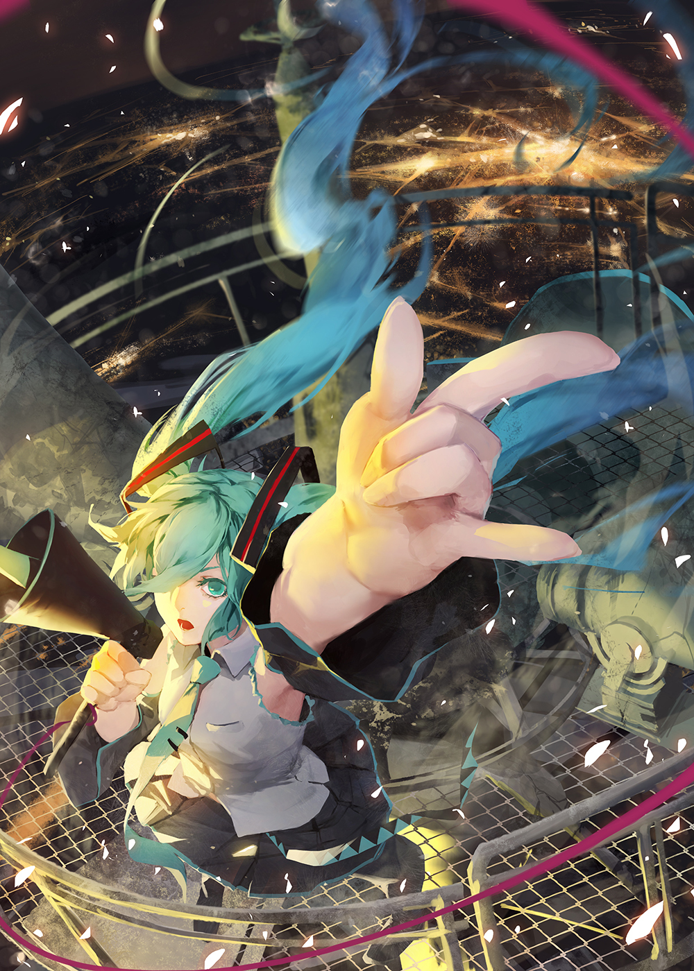 Hatsune Miku - Anime art, Anime, Vocaloid, Hatsune Miku, 