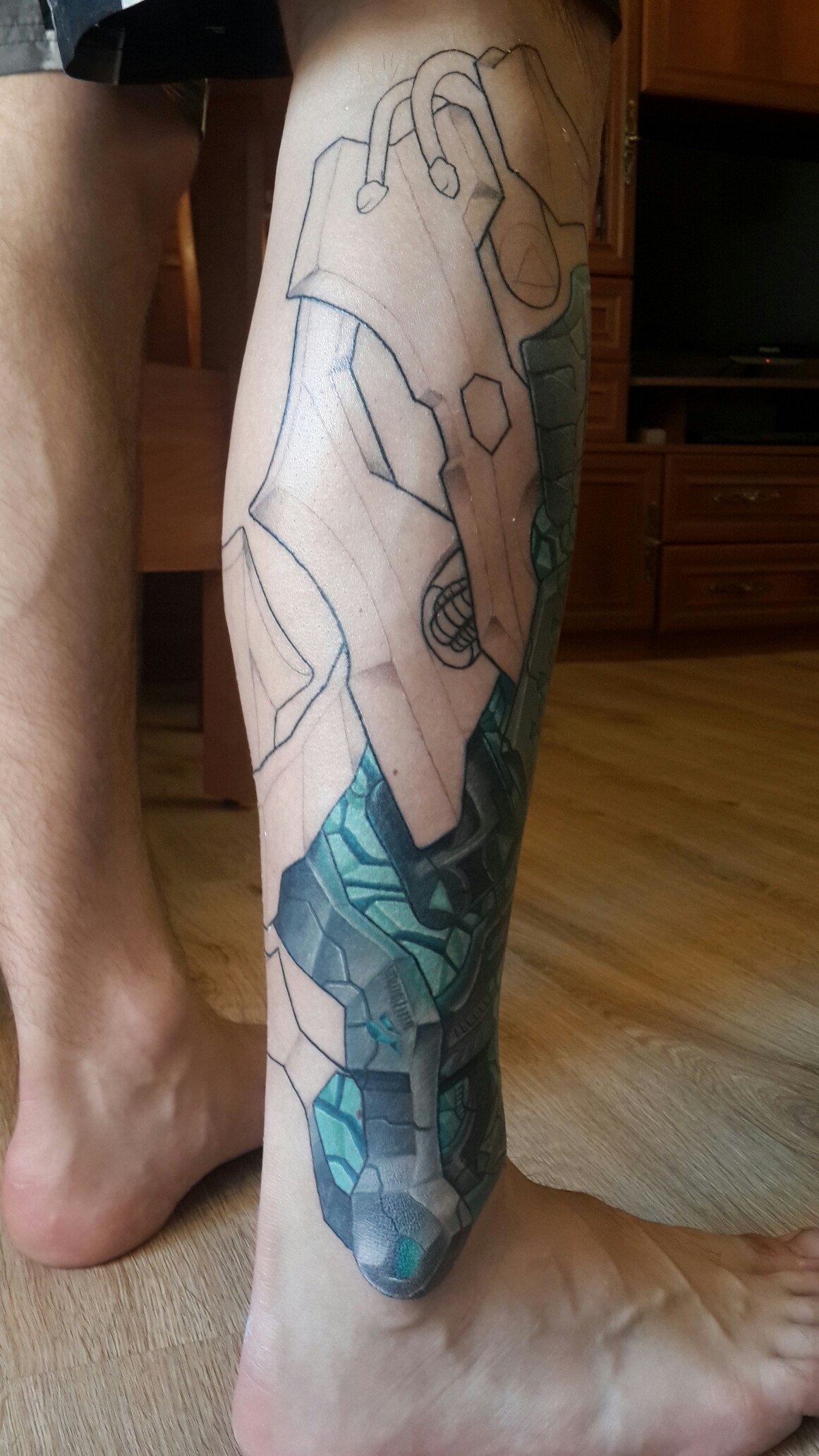 Biomech lovers) - My, Tattoo, Tattoo, Biomechanics, , Biomechanic, , Longpost