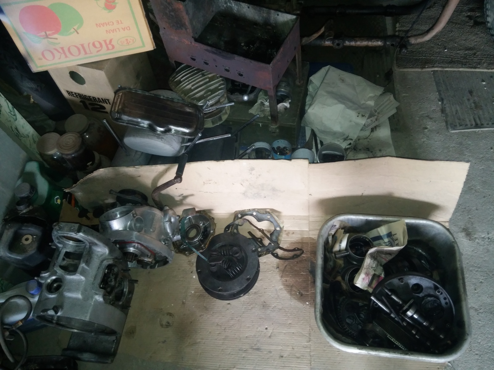 Restoration of the motorcycle m72m 1958 - My, M72, Irbit, Motorcycles, Video, Longpost, Moto