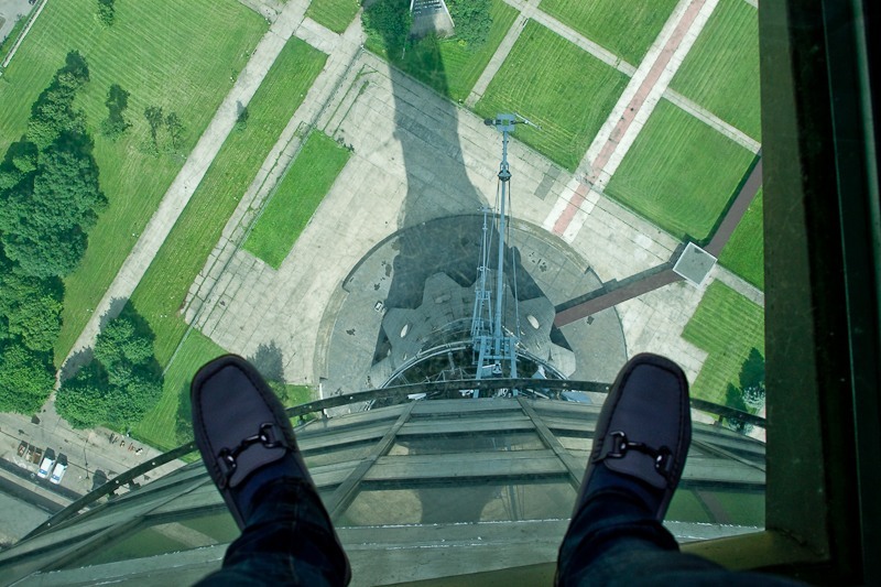 Restaurant Seventh Heaven or 330 meters above ground 2 - My, Ostankino tower, , Dream, Longpost