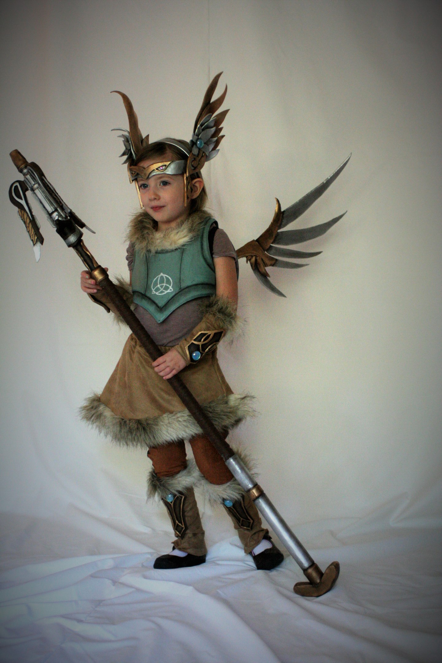 Valkyrie ^_^ - Overwatch, Mercy, Valkyrie, Cosplay, Children