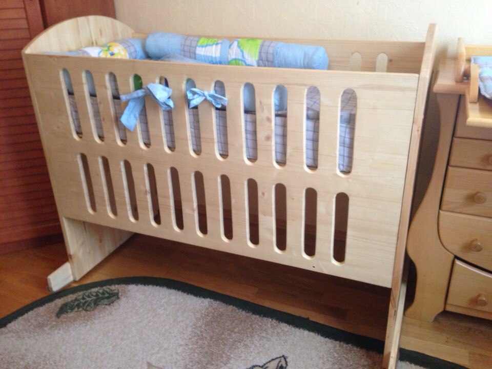 How to avoid buying a baby crib or how we cut the mattress - My, Pregnancy, Baby bed, Children, With your own hands, Mattress, Longpost, Young family