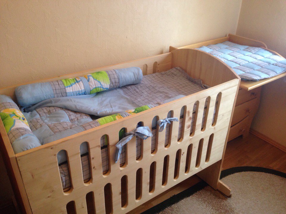 How to avoid buying a baby crib or how we cut the mattress - My, Pregnancy, Baby bed, Children, With your own hands, Mattress, Longpost, Young family