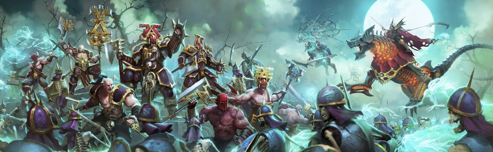 For the Dark Gods! - Warhammer: age of sigmar, Warhammer, Chaos, Art, A selection, Longpost