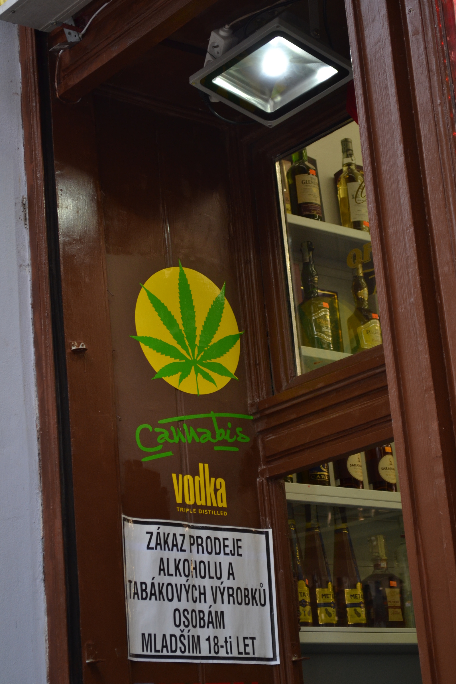 Shop of alcoholic products in Prague - My, Europe, Score, Alcohol, 