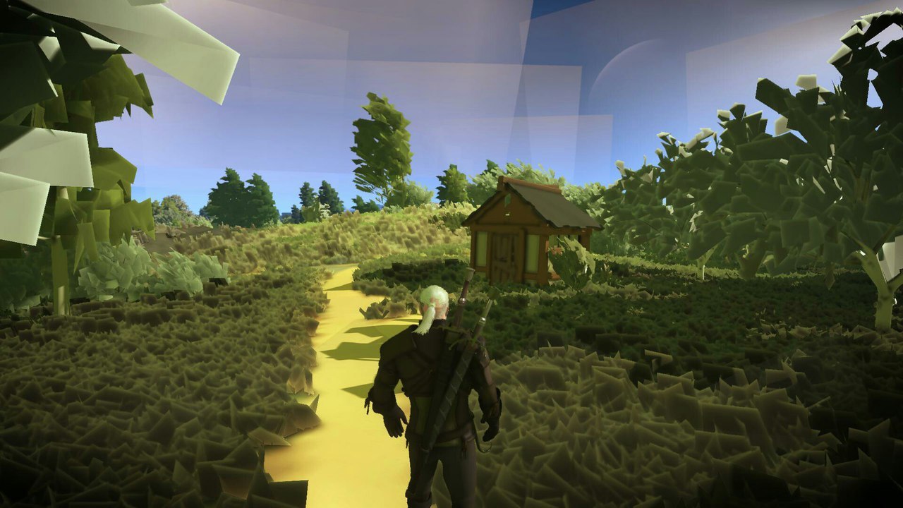 If The Witcher 3 was ported to the Nintendo DS - Witcher 3, The Witcher 3: Wild Hunt, Nintendo, Computer graphics, Longpost