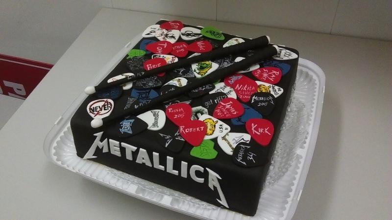 Торт Metallica