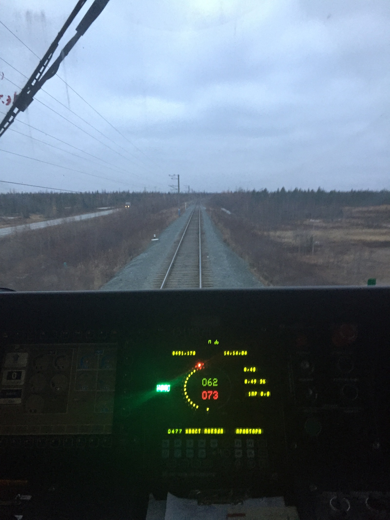 Winter is over, let's go to summer - My, Freight train, 2te116, Russian Railways, Yamal, Snow, Work