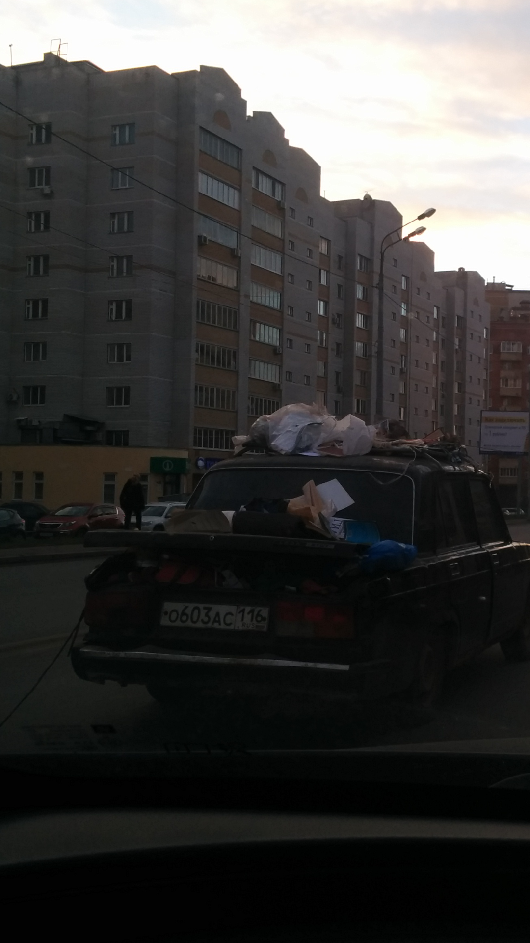 On the roads of Kazan - Kazan, Garbage, Auto