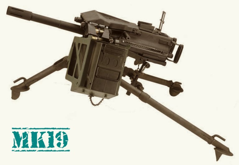 Автоматический гранатомет Mk19 (США) - Оружие, Гранатомет, Mk19, Длиннопост