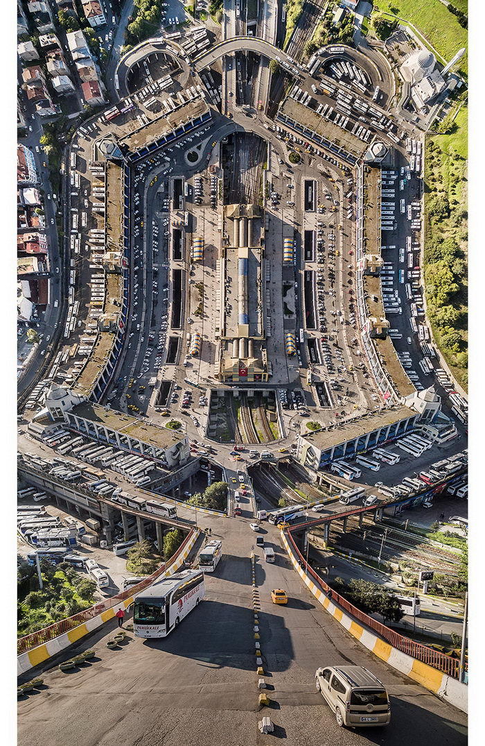 Vertical panorama - Istanbul, Drone, Панорама, Photoshop, Longpost