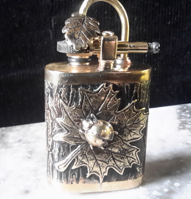 Autumn depression. - My, Lighter, Brass, My, Longpost