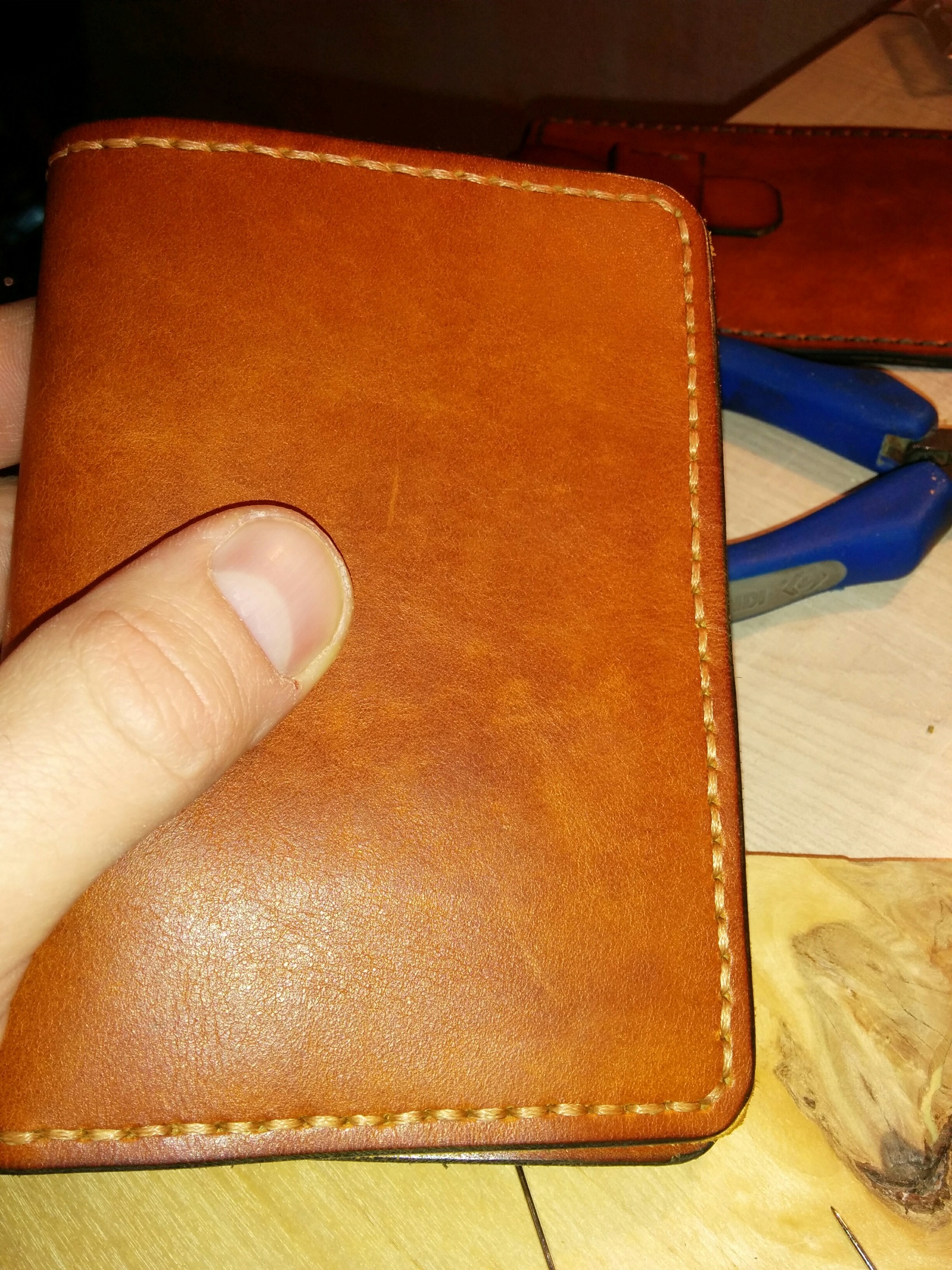 Leather products. - My, Leather, Leather products, , Handmade, Wallet, Wallet, Case for phone, Longpost