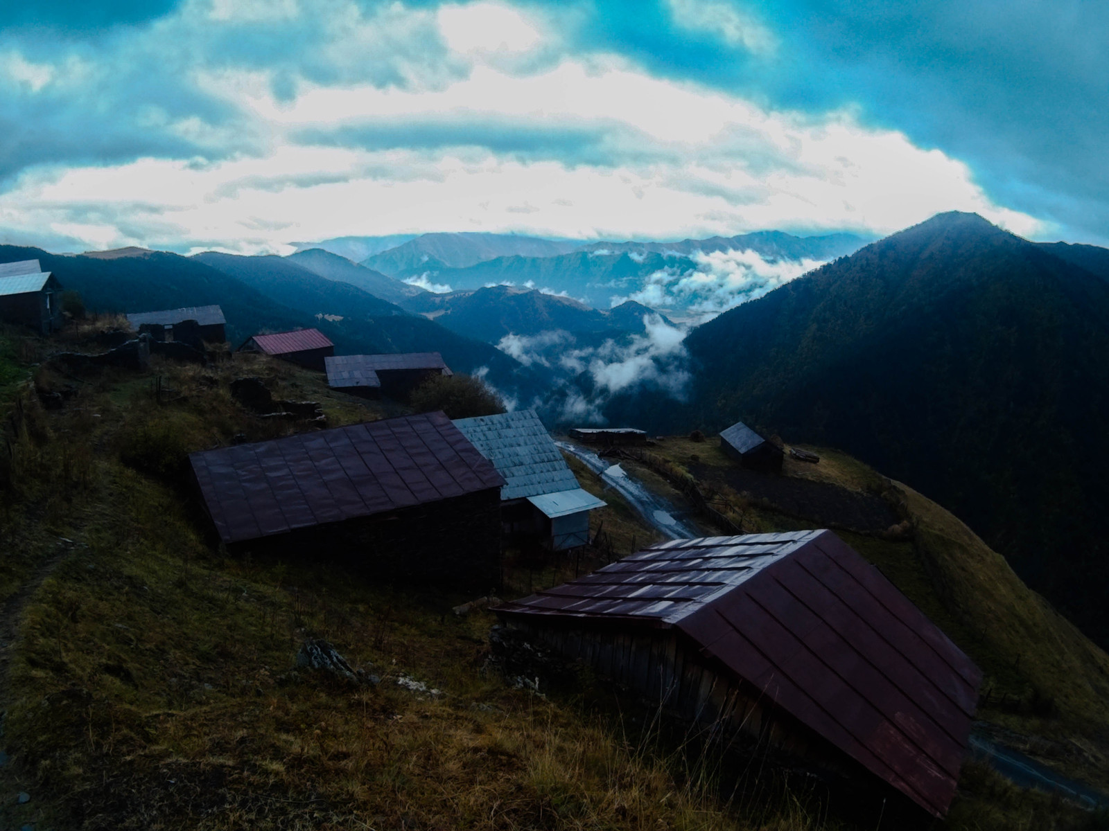 Autumn in Georgia. Tusheti. - My, Georgia, , The mountains, Photo, Autumn