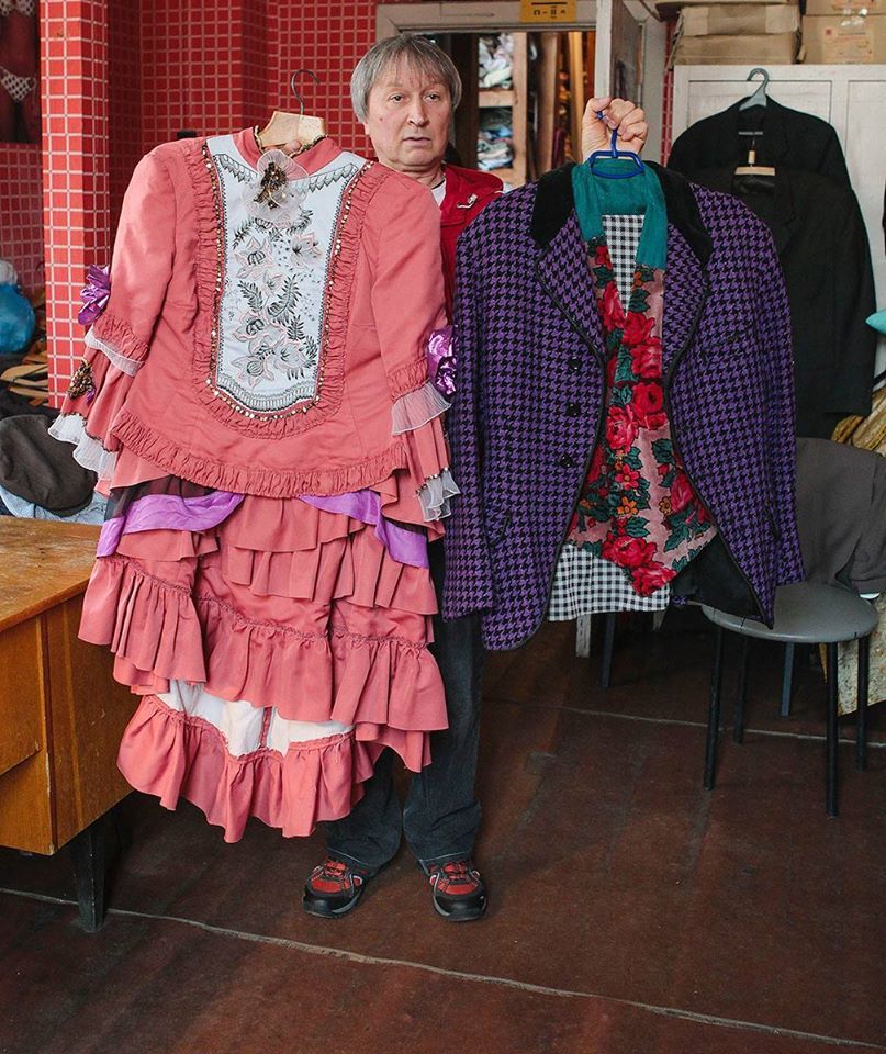 Costumes for Pronya Prokopovna and Svirid Golokhvastov, 2016 - Behind two hares, Movies, Studio Dovzhenko