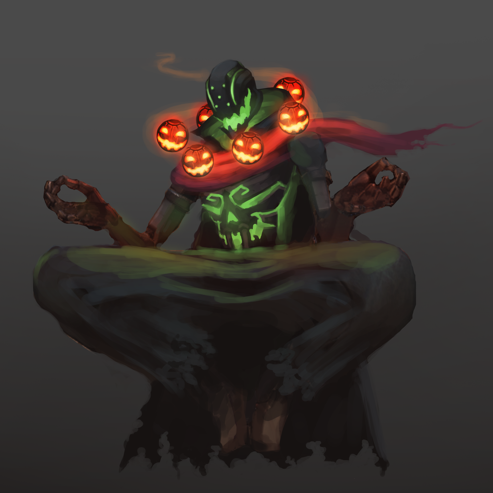 Zenyatta Art - Overwatch, Zenyatta, Art, Halloween, Game art