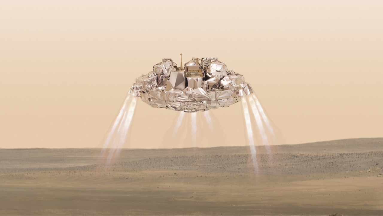 Schiaparelli is about to land on Mars - Space, Mars